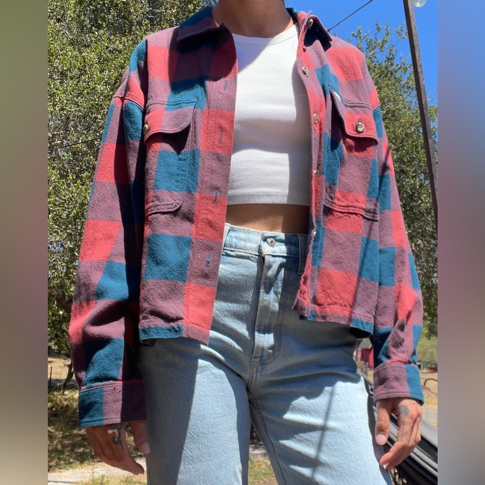 Brixton Cozy Plaid Button-Up